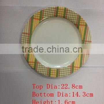 Melamine plate / melamine dinner plates / cheap dinner plates