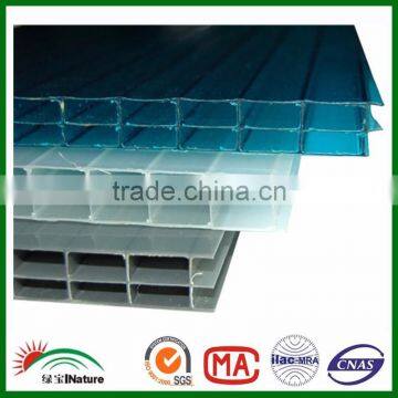 100% Bayer Virgin Materials,with UV Coating Polycarbonate Triple Wall Sheet photo-3