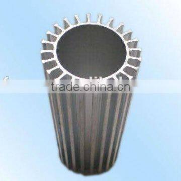 6063 Round Anodized Aluminum Extrusion LED Heat sinks