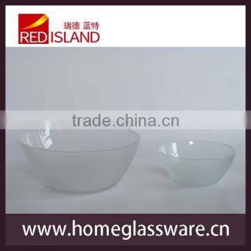 Clear Cheap Crystal Glass Fresh Fruit Salad Bowl photo-2