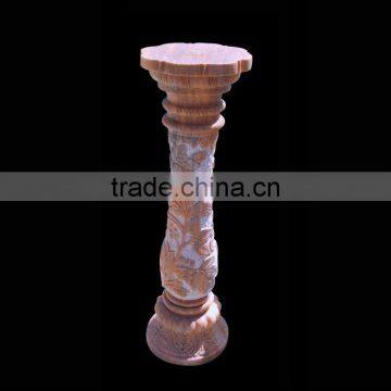 Marble Roman Round Wedding Pillar