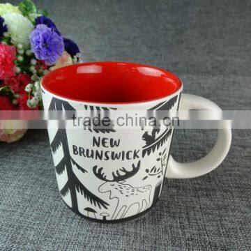 ceramic mug.ceramic coffee mug with decal,cheap mug