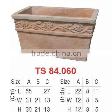 Vietnam outdoor terracotta flower pot