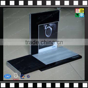 2016 Wholesale Black Acrylic Drawer Box With Diamond Handle for Cosmetics/ Makeup
