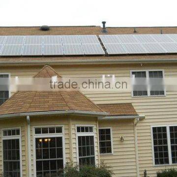 4KW Good quality solar pole mounting bracket with mono solar panel design