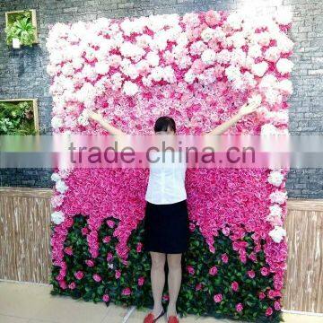 new design indoor decoration wall wedding deco artificial orchid flower wall EHW08