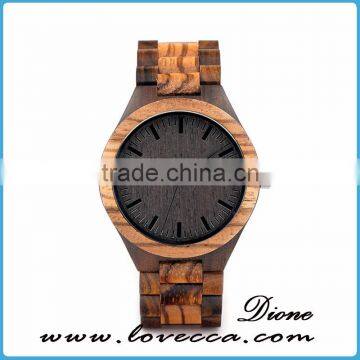 Fashion Bangle Watch for Men Waterproof Wood Watch photo-4