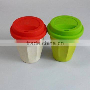 Eco Bamboo Fiber Cup With Lid photo-3