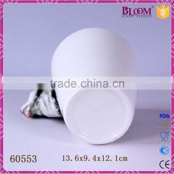 Novelty Gift Handmade Animal Shape Ceramic Cup photo-6