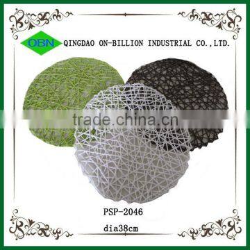 Round Woven Recycled Paper Placemats photo-2