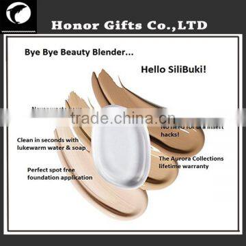 Amozon Hot Eco-friendly Silicone Make Up Sponge photo-3