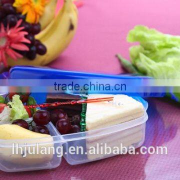 BPA-Free Plastic Lunch Box 3 Compartments Lunch Box photo-4