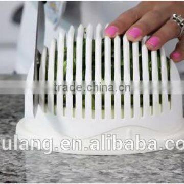 2017New Design Fruit Vegetable Plastic Salad Slicer Cutter Salad Maker Bowl /plastic Salad Cutter Bowl