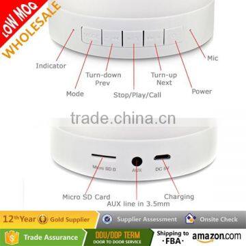 High Quality Music Mini Portable Bluetooth Speaker With LED Lamp photo-4