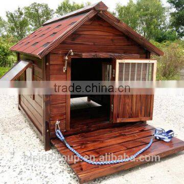 American Style Luxury Cheap Large Luxury Prefab Wooden Dog House For Sale