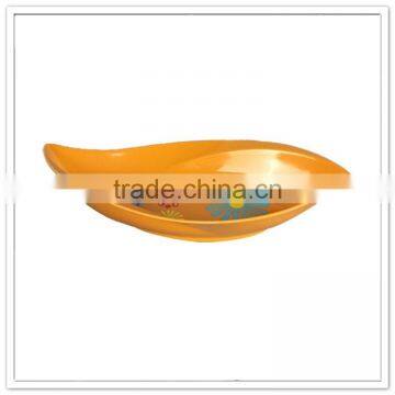 Boat Shaped Sunflower Printig Colorful Fashion Candy Plate photo-2