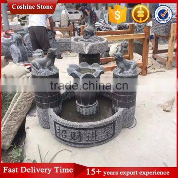 Unique Artificial Engraving Garden Stone Water Fountain photo-2