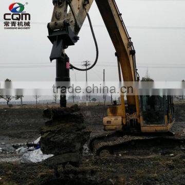 Best Selling Machinery Hydraulic Earth Auger/ground Drill for Sale photo-3