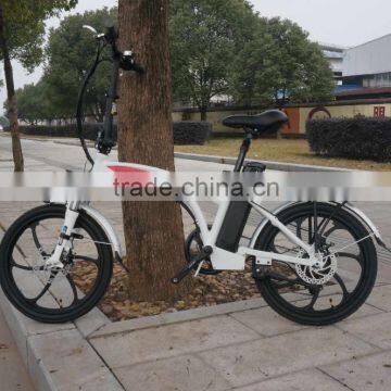 2017 New Design 20 Inches Electric Folding Bike With Lithium Battery Powered photo-4