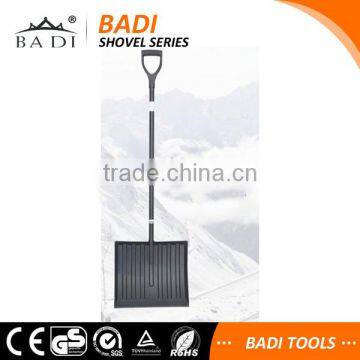 snow shovel with plastic blade