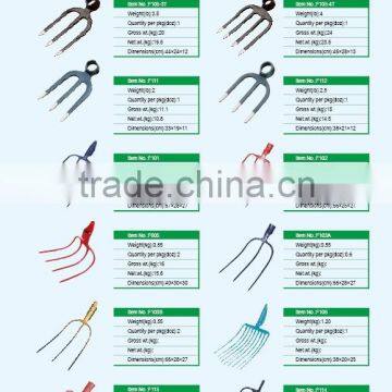 Gardening Tools Digging Fork With Wooden Handle photo-6