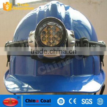 V-shape Coal Miner Hard Hat with Light