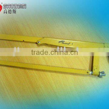 Electroplate steel hacksaw