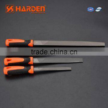 Professional Half Round Second Cut File With Soft Handle
