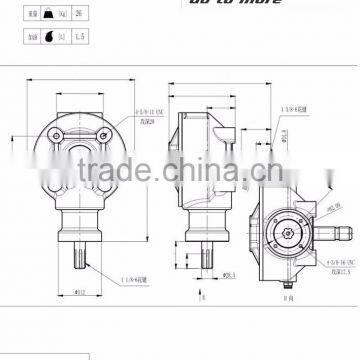 Comer Agricultural Gearbox of ISO9001 Standard photo-5