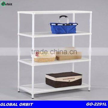 Kitchen Stand Kitchen Shelf, Magazine Rack, Easy Move Metal Storage Rack photo-2