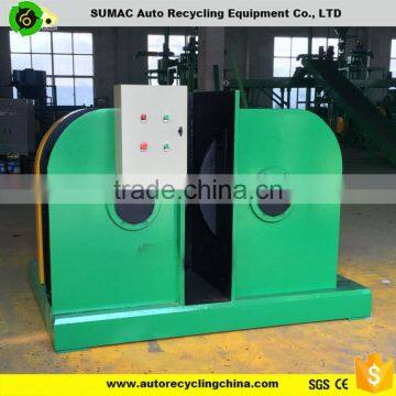 Tire recycling machine steel wire puller