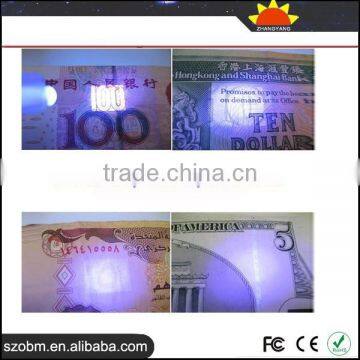 China Wholesale Promotion UV Purple Light 390-395nm LED Keychain photo-3
