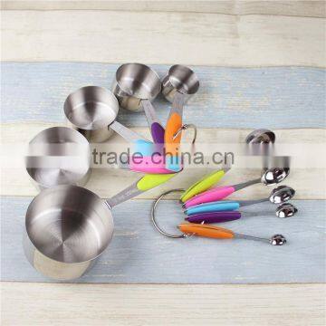 Cooking Tools Measuring Tool Stainless Steel measuring cup and spoon set