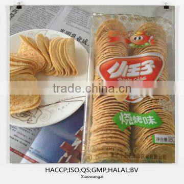 Pringles style Stackable Potato chips