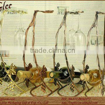 Wholesales Metal Rack Wine Bottle Holder