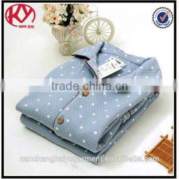 Autumn Cotton Custom Pajamas Couple photo-2