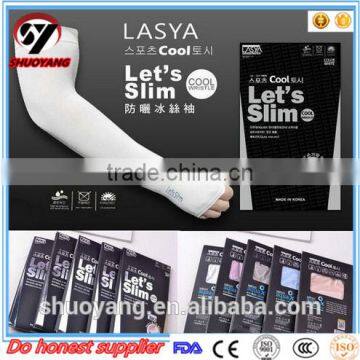 Shuoyang Fashion Cool Arm Sleeve Sun UV Protection Cycling Arm Sleeves Breathable Anti-UV Sleevelet Custom Sports Sleeve photo-2