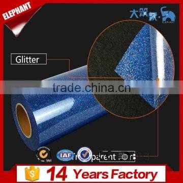 50cmx25m Easy Weeding Glitter Garment Heat Transfer T Shirt Vinyl For Clothing photo-5