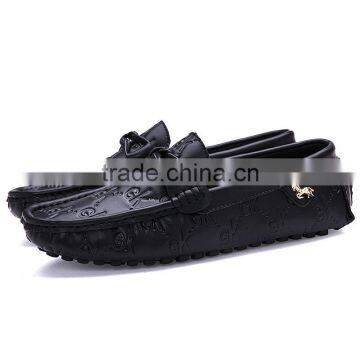 China Brand Fashion Casual Loafers Leather Shoes for Men, Adults Genuine Leather Casual Shoes Sample for Male High Quality photo-4