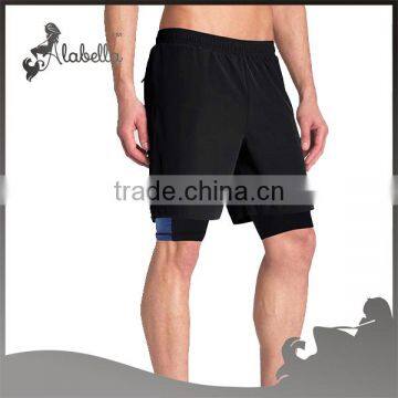 flex woven active short with side pocket for men