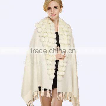 CX-B-P-68A Pure Color Scarfs Pashmina Cashmere photo-3