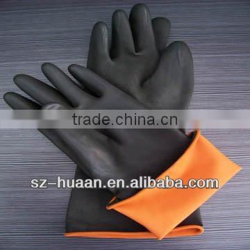 good quality Rubber gloves heavy duty Chemical Protection Gloves