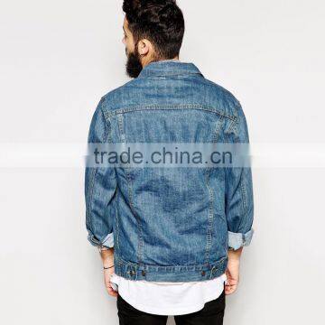 Denim Fashion Mens Winter Bomber Jacket Wholesale of Great Quality photo-2