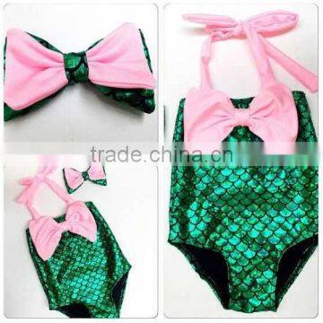 One Piece Mermaid Swimsuit for Girls Loveley Children Mermaid Swimsuit