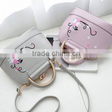 Zm35681a Wholesale Casual Leather Bag Korean Fashion Tote Handbag photo-2