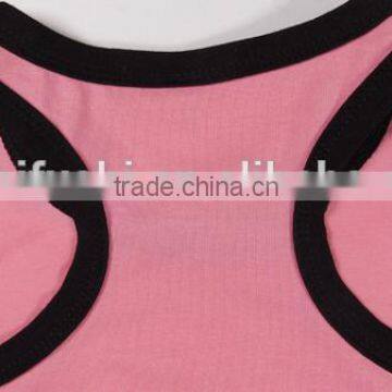 Cheap Child Vest Suits ,casual Baby Girl Kids Summer Camisole Clothing Sets photo-4