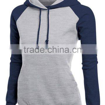 Plain Womens Pullover Hoodie/Ladies Fleece Sweatshirt Hoody/Woman Coat and Jacket photo-3