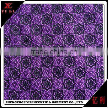 Dress high density polyester jacquard fabric