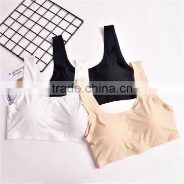 Factory wholesale racerback seamless bra breathable fabrics yoga sexy women bra