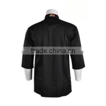 FAMA Certificate Factory Iron Chef Jacket Chef Clothing Canada Double Breasted Chef Coat photo-5